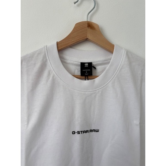 G-Star Raw White Boxy Sleeveless T-Shirt – Men's Small – NWT - Picture 3 of 6